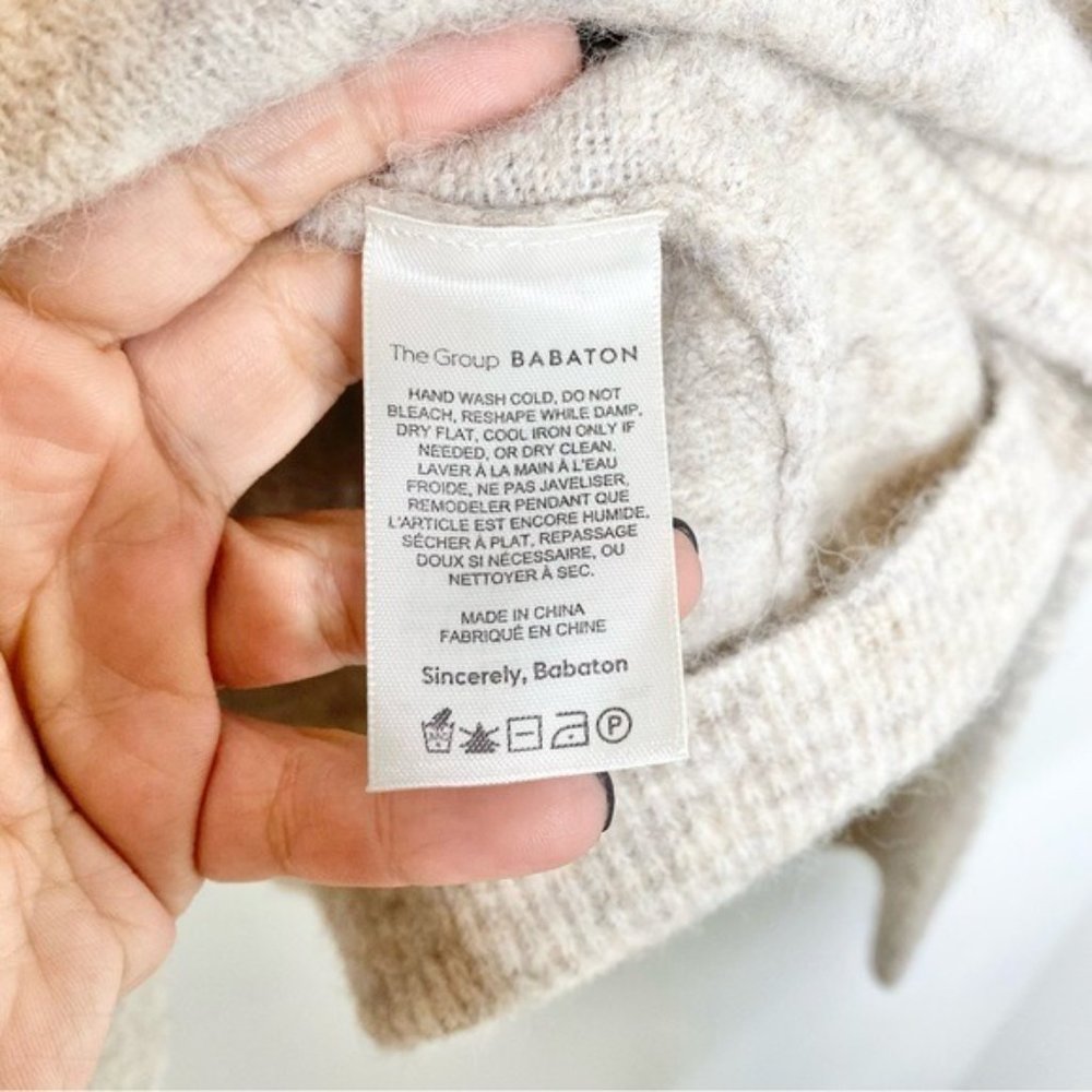 Aritzia Babaton Morrison Hoodie in Heather Herring - Picture 8 of 13
